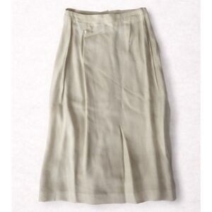 Vintage Krizia White Midi Skirt Size 8 (IT 40) | New With Tags